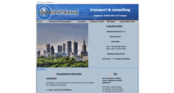 Desktop Screenshot of europatrans.be